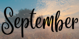 September Banner